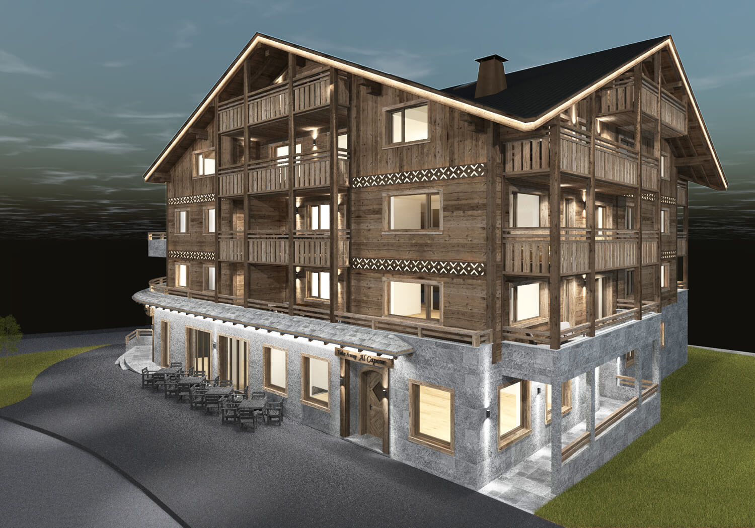 Mehrfamilienhaus in Klosters - Bärtsch Architektur, Baumanagement, Innenarchitektur, Innenausbau - Klosters (Graubünden) Zürich